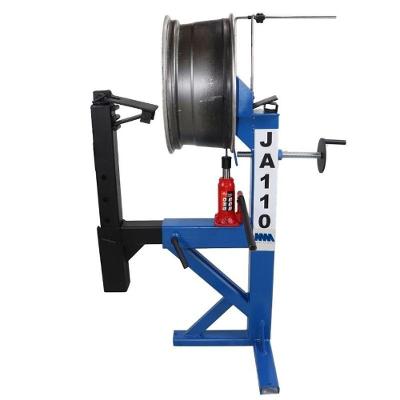 Kit Máquinas para Desempenar Rodas Automotivas e Motos Azul com JA110 JA105