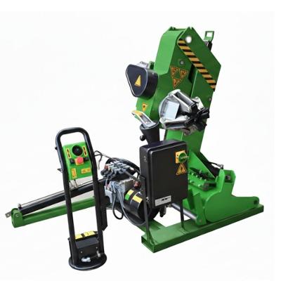 Máquina de Desmontar e Montar Pneus Móvel para Van 14 ao 26 Verde com Braços Automáticos