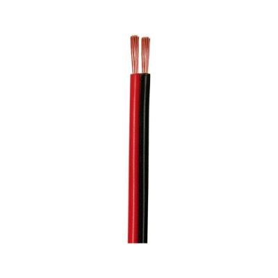 Fio Paralelo Bicolor 2x18 2x0,75mm para Áudio Automotivo Doméstico Transparente Controller 100m