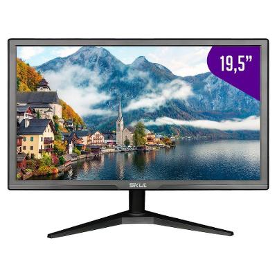 Monitor Office LED 19,5" 1600x900 TN 75Hz HDMI VGA Sm1955ms75y Skul