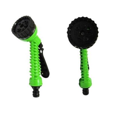 Mangueira de Jardim KM215CV Látex 13 Metros 7 Jatos Expansível Verde com Conector de Engate Rápido