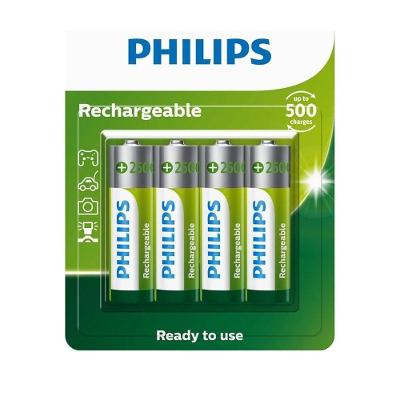Pilha Recarregável AA Pacote com 4 Unidades Desempenho Duradouro Ideal para Dispositivos de Alto