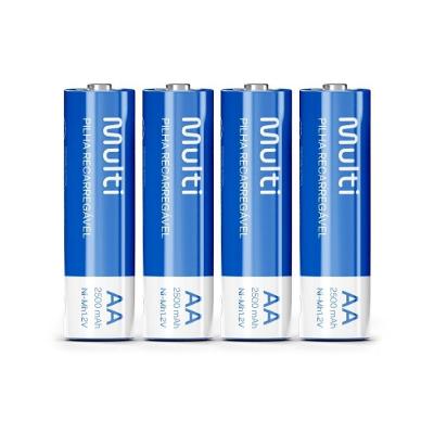 Pilha Recarregável AA Multi Cb052 2500mAh 1,2V Pack com 4 Unidades