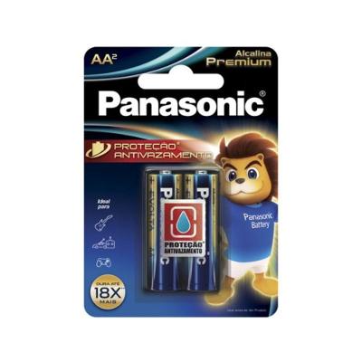 Pilha Premium AA LR6 EGR-2B96 Alto Desempenho Maior Duração para Controles Brinquedos Relógios