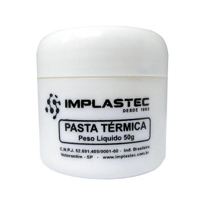 Pasta Termica Pote com 50g para Componentes Eletronicos Processadores Fontes Implastec