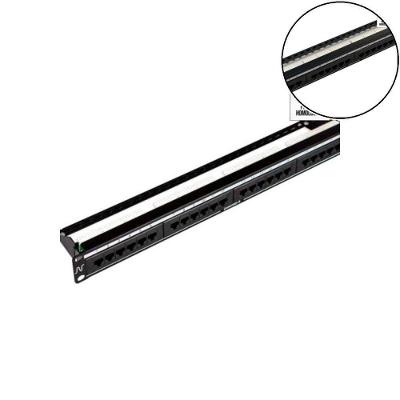 Patch Panel Cat.5e 24 Portas Conexoes RJ45 110 LSA IDC Nexans Brasil