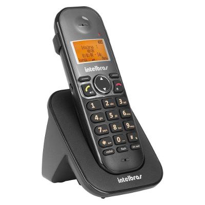 Telefone sem Fio Intelbras Ts5121 Ramal Viva Voz Display Teclado 1 Fone