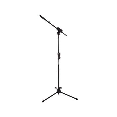 Suporte para Microfone SM Max com Regulagem de Altura Tripé Antiderrapante Preto Ibox 165CM