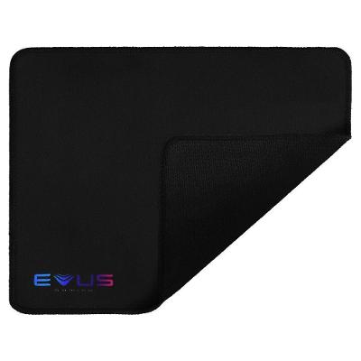 Mouse Pad MP-290B Obscure Speed Poliester Preto Bordas Seladas Base Borracha Antiderrapante Evus