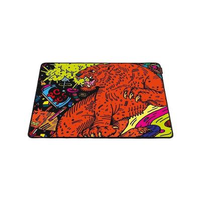 Mouse Pad Gamer Tiger Medium Superficie Speed Bordas Costuradas Base Emborrachada Antiderrapante