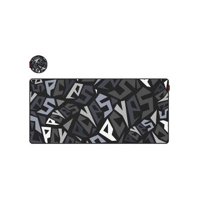 Mouse Pad Gamer Signature Extended Black Vulcan 900×420mm Superficie Speed Bordas Costuradas Base