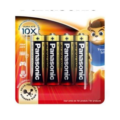 Pilha Alcalina AA Lr6 Xab-4b192 Maior Durabilidade Ideal para Dispositivos Que Exigem Energia
