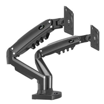 Suporte para Monitor Articulado de Mesa F160N 2 Monitores 17-35 Polegadas Preto ELG