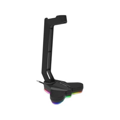 Suporte para Headset Vickers LED RGB com Efeitos Design Compacto Preto Fortrek