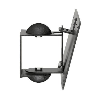 Suporte de TV Articulado Multivisão STPA600 para LCD LED 3D 14 a 56 Polegadas Até 30kg Preto