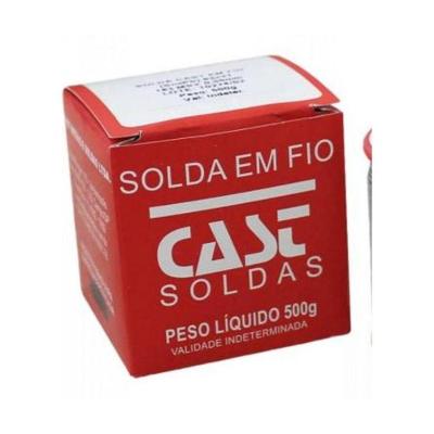 Solda em Fio MSX 1,00mm 500g com Resina no Clean 183L para Montagem de Placas Reparos Cast Metais