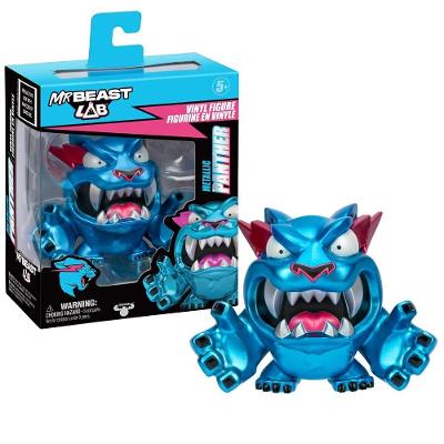 Boneco Vinil Colecionável Mrbeast Lab Pantera Metálica Multicolorido Candide