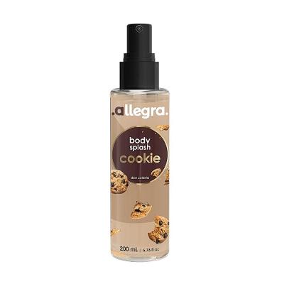 Body Splash Cookie Unissex Desodorante Colônia Família Olfativa 200ML Allegra