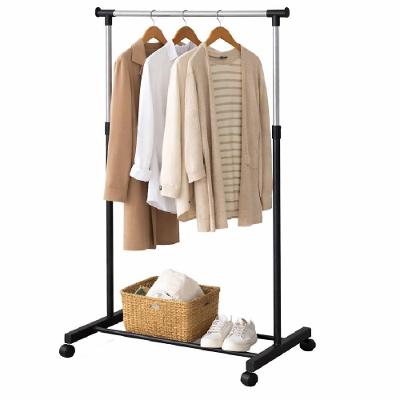 Arara de Roupas Cabideiro com Sapateira Ajustável 30kg Aço Cromado 37CM Cinza e Preto
