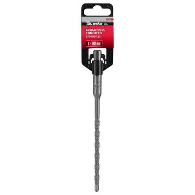 Broca Concreto Sds Plus 6 X 160mm Alta Precisão Inox MTX