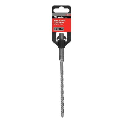 Broca para Concreto Sds Plus Mtx com Ponta em Liga de Carboneto de Tungstênio VK8 Inox MTX