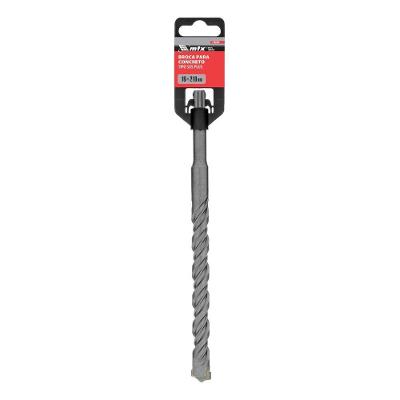 Broca para Concreto 16 X 210mm SDS Plus Alta Performance Placa Carboneto Tungstênio MTX