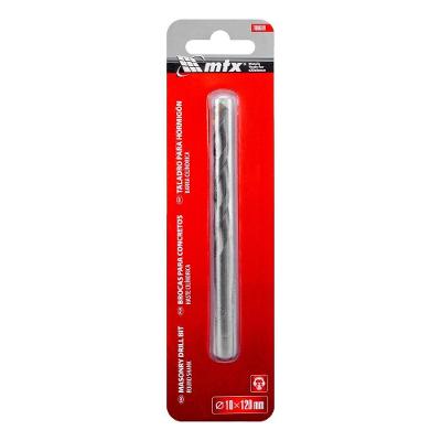 Broca para Concreto 10 X 120mm Haste Cilíndrica Inox MTX