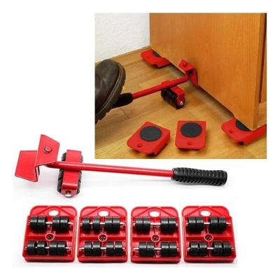 Carrinho Geladeira Maquina Lavar Arrasta Moveis Kit Portatil 5 Peças Suporte Mover Fogao Levantador