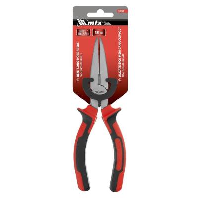 Alicate Bico Curvo 7 Polegadas 180MM Precisao Niquelado Inox MTX