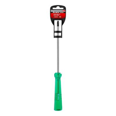 Chave Phillips Ph2 150mm Aço Crv Ponta PH2 Cabo Verde MTX com 10 Brocas HEX