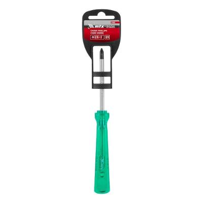Chave Phillips PH1 75MM Aço Crv Alta Resistência Verde MTX