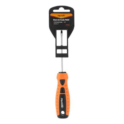 Chave de Fenda SL3 75mm 3 Polegadas Cabo Emborrachado Ergonômico Aço Carbono Sparta Ferramentas