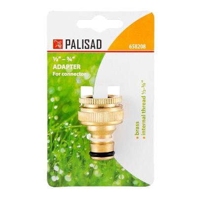 Conector de Torneira Latão Palisad 658208 Fêmea com Adaptador 1-2 e 3-4 Bivolt