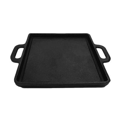 Bifeteira 1088-RIG Preparar Carnes Ferro Fundido Lisa Quadrada Alça Fogão Inox Rig Fundidos