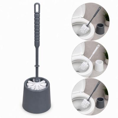 Escova Sanitária com Suporte Clink Limpeza de Vaso Plástico Resistente e Prático para Banheiro