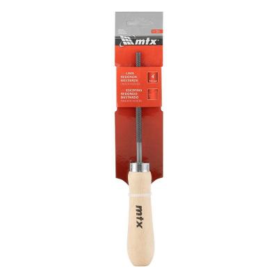 Lima Bastarda Redonda 4 Polegadas Corte Preciso Inox MTX 100mm