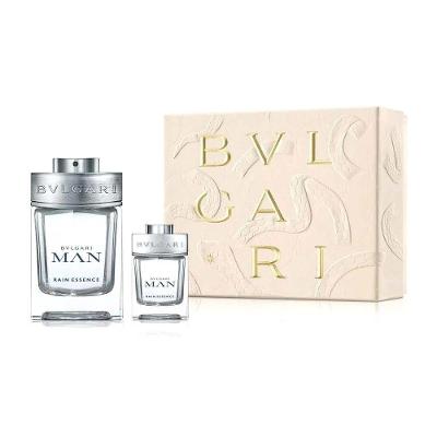 Kit Perfume Man Rain Essence Masculino Eau de Parfum Amadeirado Almiscarado 100ML Bvlgari