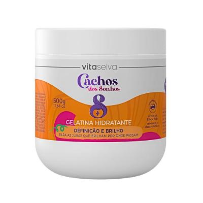 Gelatina Hidratante Cachos dos Sonhos Definição e Brilho 500g Vita Seiva