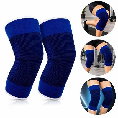 Par de Joelheira Ortopédica Protetor Joelho Elástica Esportiva com Compressão Firme Kit com 2