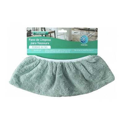 Pano de Limpeza 9671 Multiuso Microfibra Elástico Reforçado para Vassoura Verde Ke Home