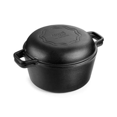 Forno Holandes Chef Redondo Ferro Fundido 5,7L Panela Mineira