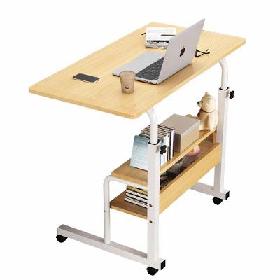 Mesa de Notebook Retangular Home Office Moderno Aco 60CM Marfim