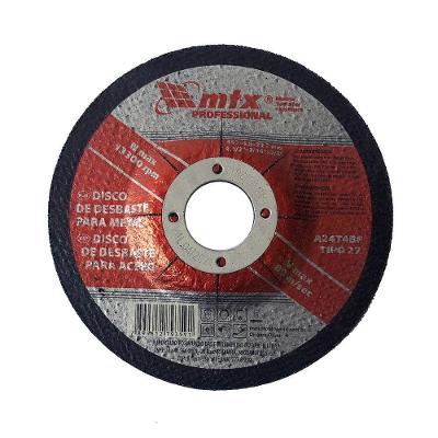 Disco de Desbaste 180 X 6,4 X 22,23mm para Metal Alta Agressividade MTX