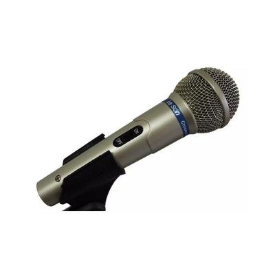 Microfone Dinâmico MC-200 com Chave ON OFF Cápsula Neodímio Cobre Leson