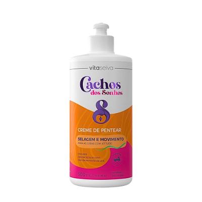 Creme de Pentear Cachos dos Sonhos com Selagem e Movimento Anti-Frizz 500ML Vita Seiva