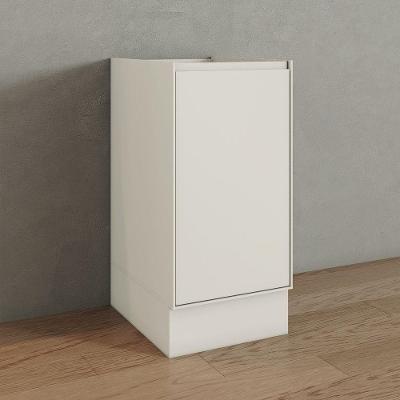 Balcão Fineze 1 Porta MDF 40CM Areia HP 100% MDF Móveis Henn
