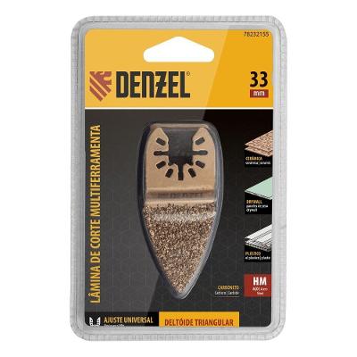 Lâmina Multiferramenta Deltoide Hm Cortes Precisos Madeira e Ladrilho 33MM Bivolt Denzel