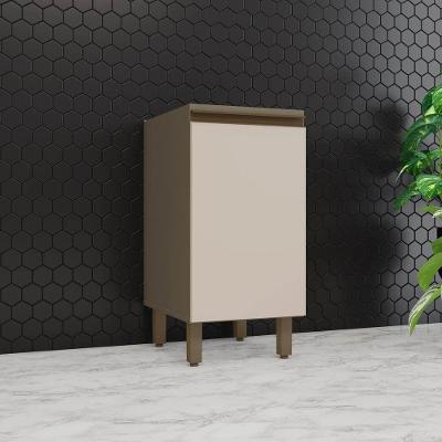 Balcão de Cozinha Lora 1 Porta 40CM Duna Cristal Casa 812
