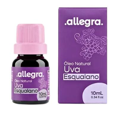 Óleo Facial Allegra Uva e Esqualano com Ação Antioxidante 10ML