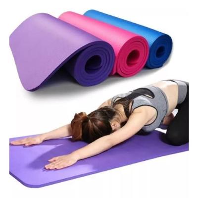 Tapete de Yoga Mat Colchonete Esteira Tatame Pilates Ginastica Fitness Antideslizante Exercicios